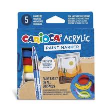 CARIOCA ΑΚΡΥΛΙΚΟΙ ΜΑΡΚΑΔΟΡΟΙ (5 ΧΡ)