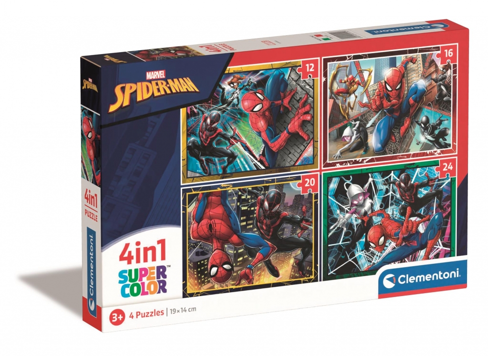ΠΑΖΛ 4 ΣΕ 1 S.C. SPIDER-MAN
