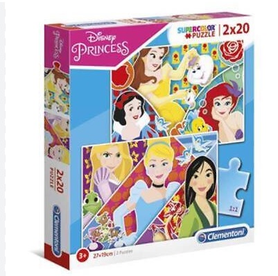 ΠΑΖΛ 2Χ20 S.C. DISNEY PRINCESS (24766)