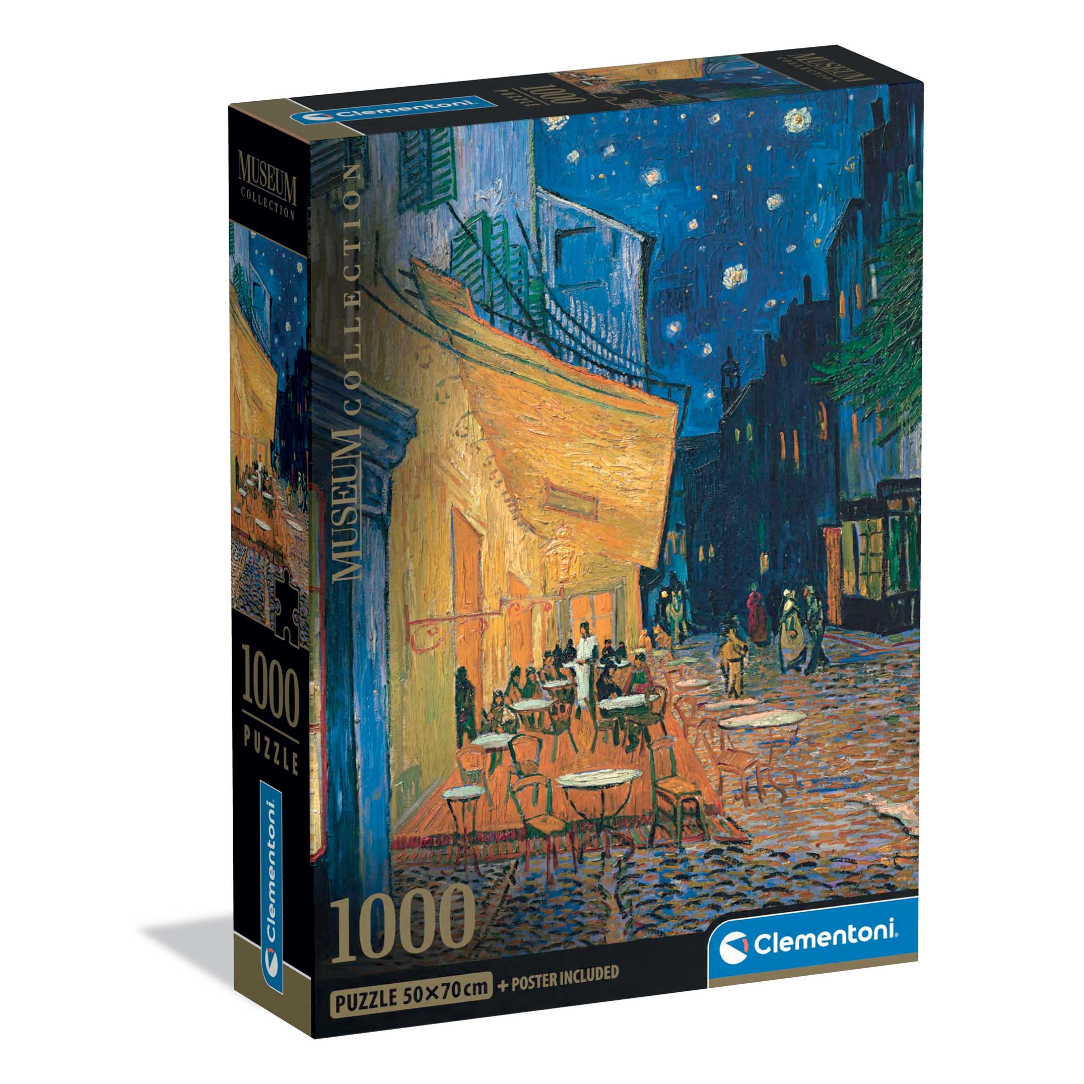 ΠΑΖΛ 1000 MUSEUM VAN GOGH - ΚΑΦΕ ΤΗ ΝΥΧΤΑ COMPACT BOX