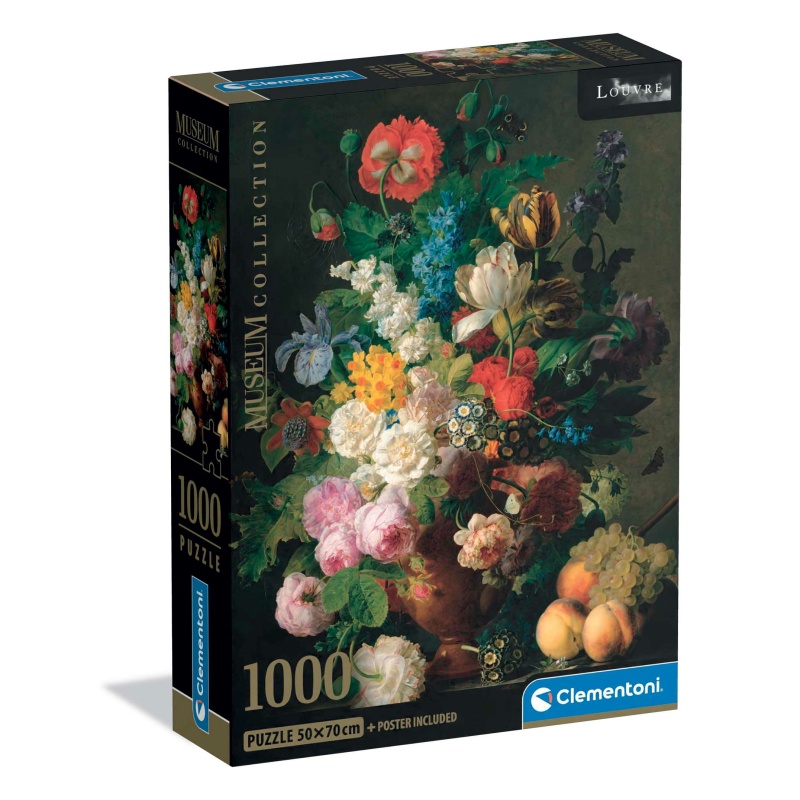 ΠΑΖΛ 1000 MUSEUM VAN DAEL - ΒΑΖΟ ΜΕ ΛΟΥΛΟΥΔΙΑ COMPACT BOX