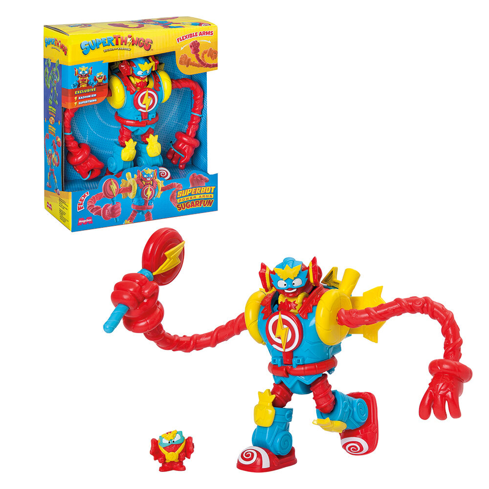 SUPERTHINGS SUPERBOT POWER ARMS ΜΕ ΦΙΓΟΥΡΕΣ SUGARFUN
