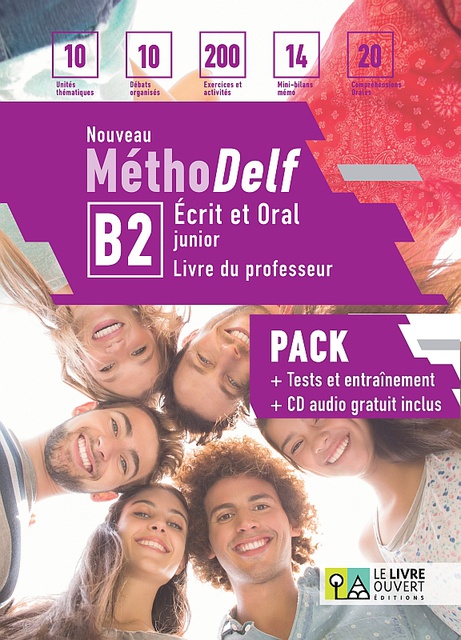 NOUVEAU METHODELF B2 PACK  ECRIT ET ORAL PROFESSEUR 