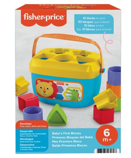 FISHER-PRICE - ΝΕΟΣ ΚΥΒΟΣ ΜΕ ΣΧΗΜΑΤΑ - FFC84