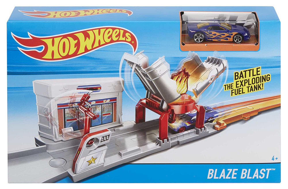 HOT WHEELS CITY - ΑΝΑΔΙΠΛΟΥΜΕΝΗ ΠΙΣΤΑ BLAZE BLAST - FJN36