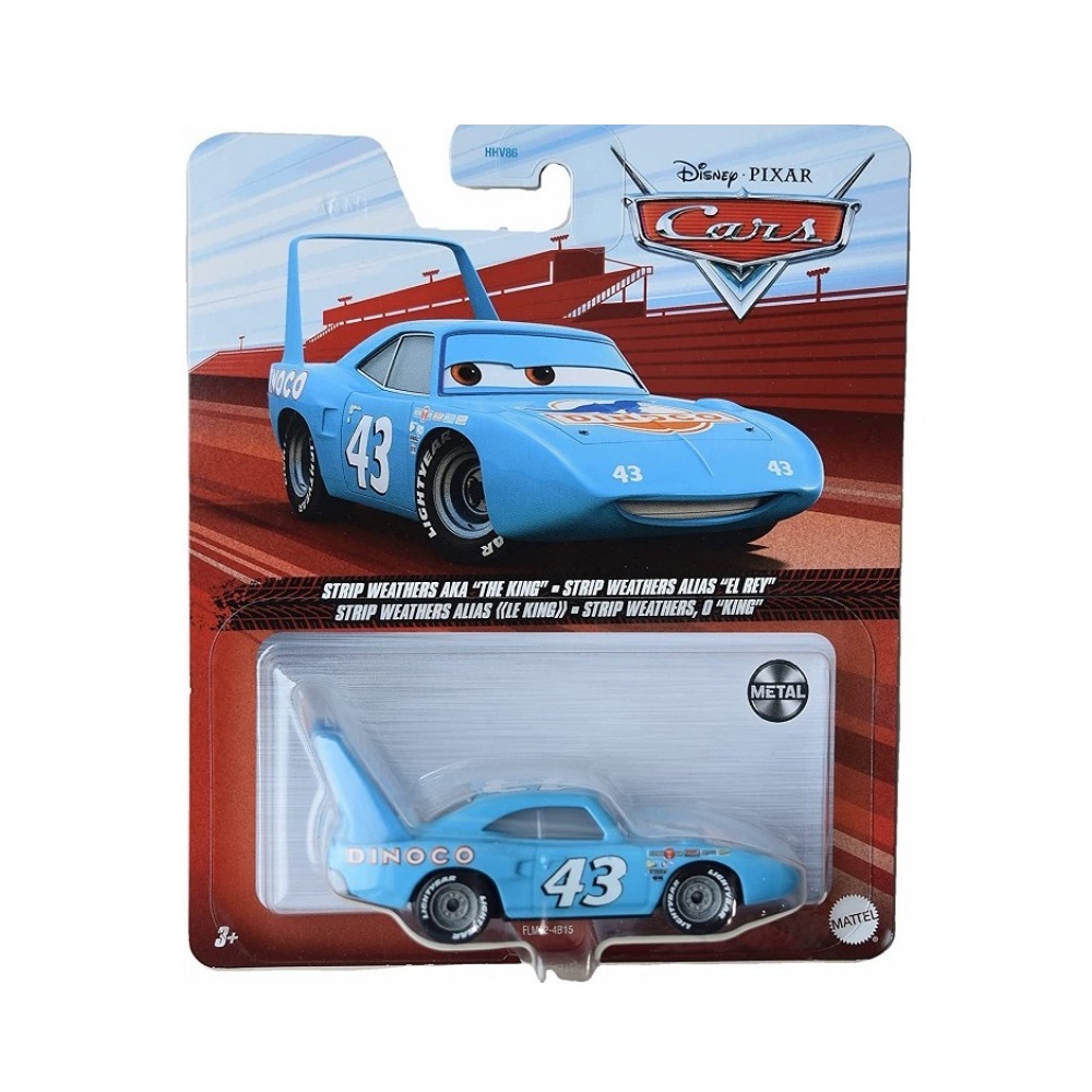 DISNEY PIXAR CARS - DIE-CAST - STRIP WEATHERS AKA THE KING - FLM02
