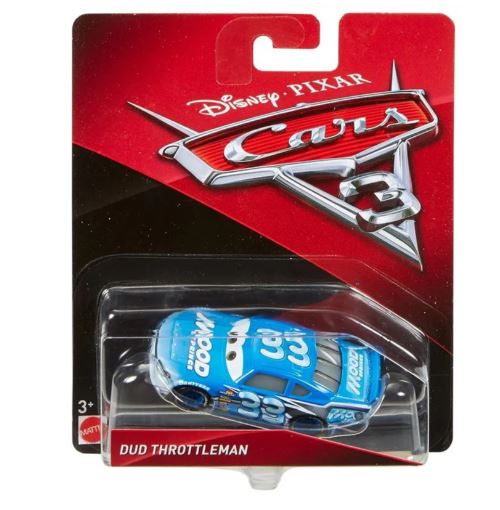 DISNEY PIXAR CARS CARS DUD THROTTLEMAN DXV29- GBY23