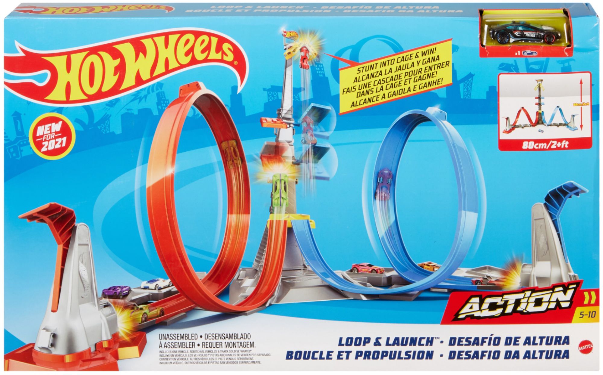 HOT WHEELS ΠΙΣΤΑ ΔΙΠΛΗ ΕΚΤΟΞΕΥΣΗ   ΛΟΥΠ - GRW39