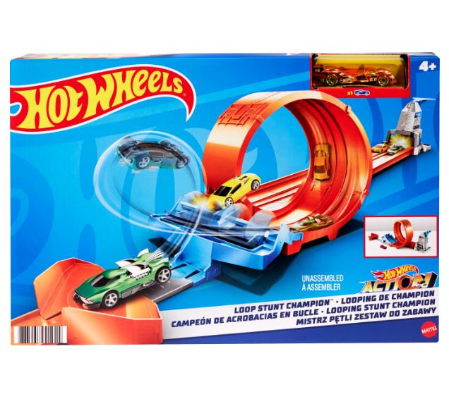 HOT WHEELS ΑΓΩΝΙΣΤΙΚΕΣ ΠΙΣΤΕΣ LOOP STANT CHAMPION - GTV13