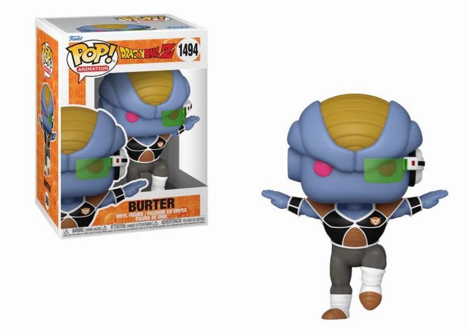 FUNKO POP! ANIMATION: DRAGONBALL Z - BURTER #1494 VINYL FIGURE