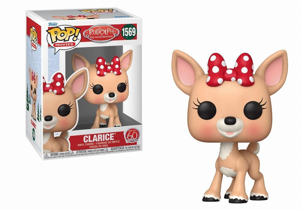 FUNKO POP! MOVIES: RUDOLPH THE RED-NOSED REINDEER - CLARICE? #1569 VINYL FIGURE