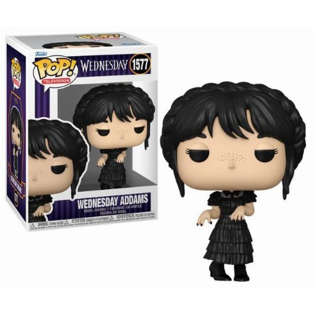 FUNKO POP! TELEVISION: WEDNESDAY - WEDNESDAY ADDAMS #1577 VINYL FIGURE
