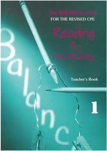 BALANCE 1 (READING & VOCABULARY) TCHR'S