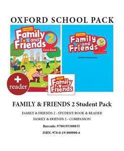 FAMILY & FRIENDS 2 2ND ED ST/BK & READER & NEW COMPANION 2019