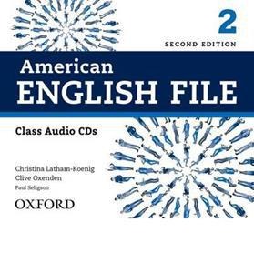 AMERICAN ENGLISH FILE 2ND 2 CDS (4)