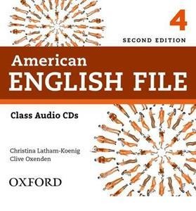 AMERICAN ENGLISH FILE 2ND 4 CDS (4)