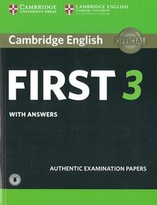 CAMBRIDGE FCE 3 PRACTICE TESTS SELF STUDY REVISED 2018