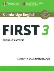 CAMBRIDGE FCE 3 PRACTICE TESTS