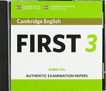 CAMBRIDGE FCE 3 PRACTICE TESTS CDs (2)