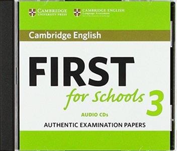 CAMBRIDGE FCE FOR SCHOOLS 3 CDs (2)