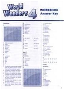 WORLD WONDERS 4 WKBK ANSWER KEY