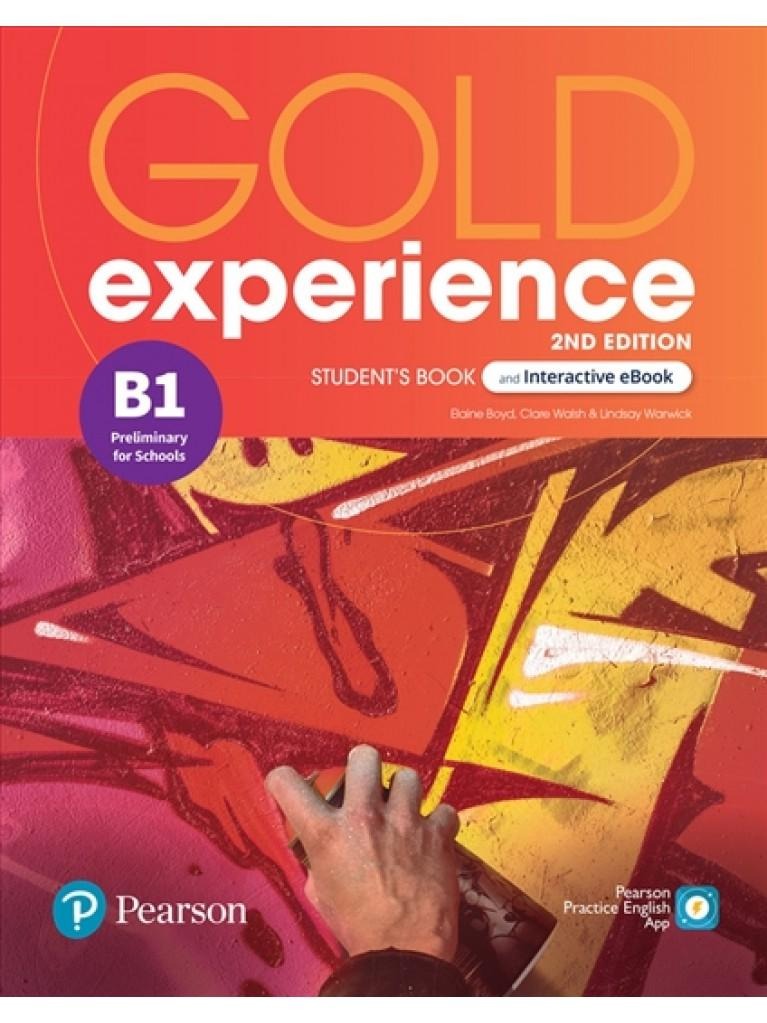 GOLD EXPERIENCE 2ND EDITION B1 STUDENT' BOOK +e-book