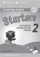 STARTERS 2 ANSWER BOOKLET