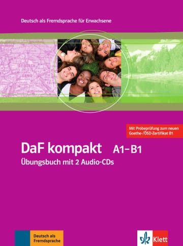 DAF KOMPAKT A1-B1 UBUNGSBUCH (+2CDS)