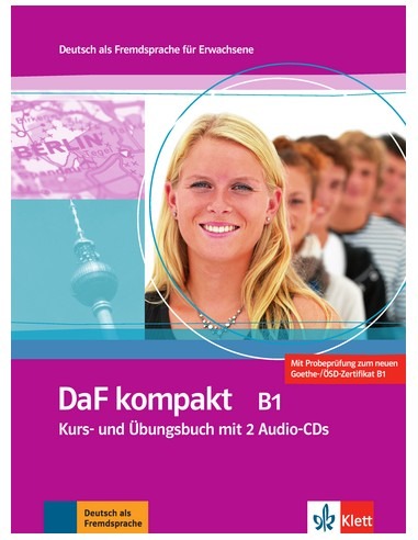 DAF KOMPAKT B1 KURSBUCH-UBUNGSBUCH (+CDS)