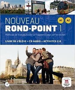 ROND POINT 1 (BOOK+CD) NOUVEAU (A1 - A2)