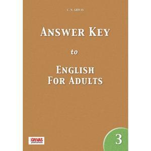 ENGLISH FOR ADULTS 3 ANSWER KEY