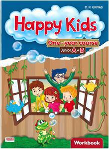 HAPPY KIDS JUNIOR A & B WORKBOOK & WORDS & GRAMMAR