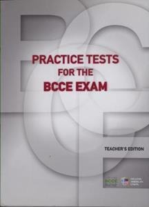 BCCE PRACTICE TESTS TEACHERS BOOK (6 CDS)