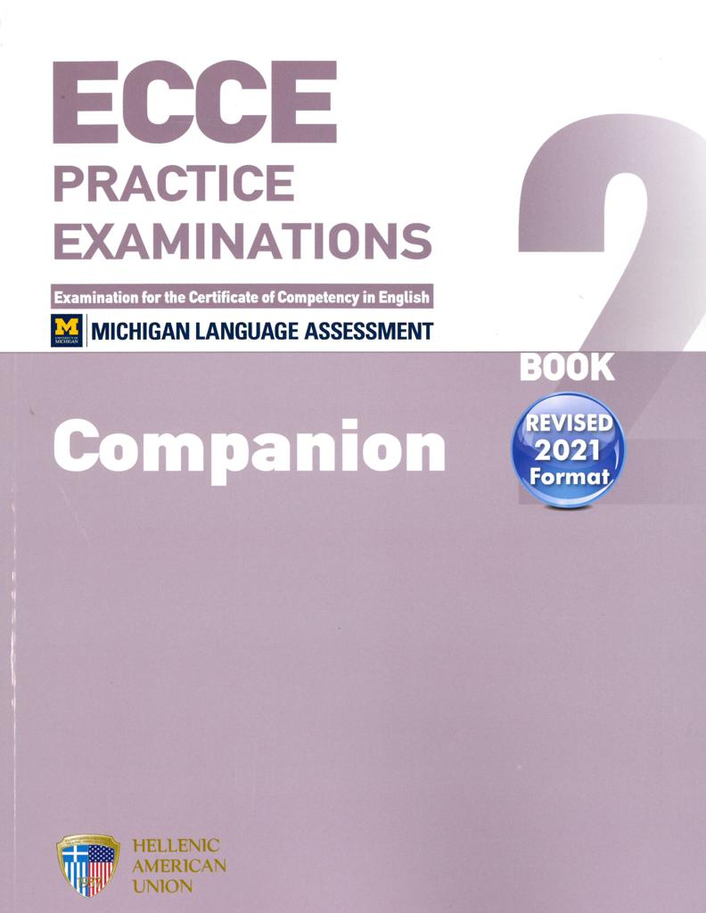 ECCE PRACTICE EXAMINATIONS BOOK 2 COMPANION