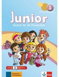 Junior 1 Kursbch und Arbeitsbuch (Online Hörmaterial + Klett Book App-Code)