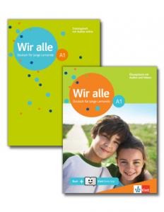 WIR ALLE A1 UBUNGSBUCH (ONLINE AUDIO, BOOK APP, TRAININGSHEFT)