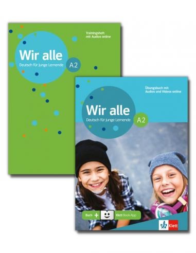 WIR ALLE A2 UBUNGSBUCH (ONLINE AUDIO, BOOK APP, TRAININGSHEFT)