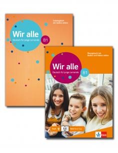 WIR ALLE B1 UBUNGSBUCH (ONLINE AUDIO, BOOK APP) UND TRAININGSHEFT