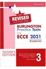 REVISED BURLINGTON PRACTICE TESTS FOR ECCE 2021 BOOK 3 TEACHERS BOOK