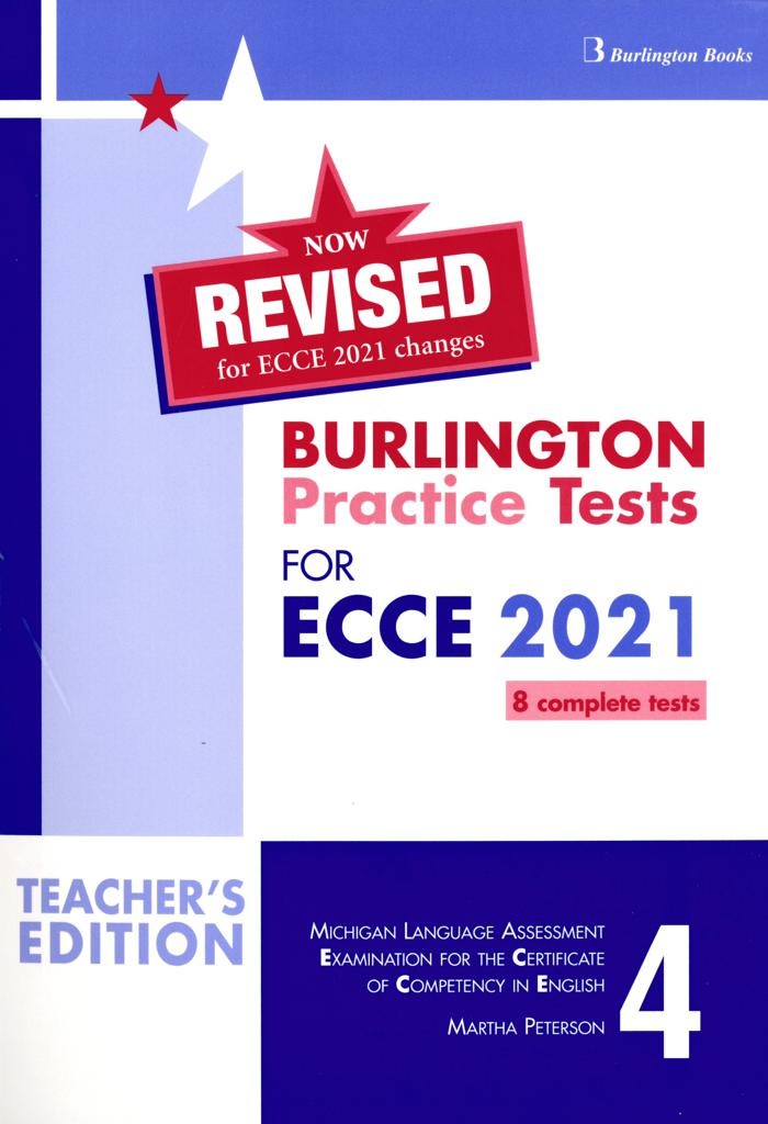 REVISED BURLINGTON PRACTICE TESTS FOR ECCE 2021 BOOK 4 TEACHERS BOOK