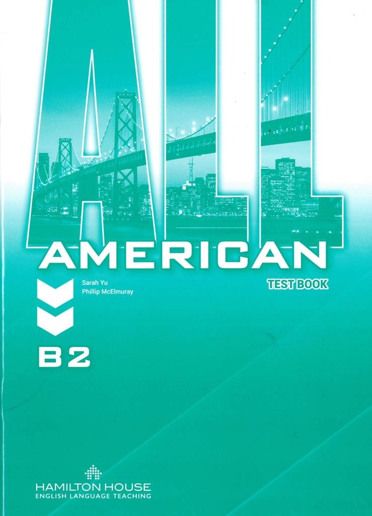 ALL AMERICAN B2 TEST BOOKLET