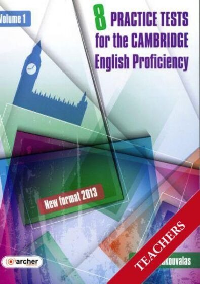 CAMBRIDGE PROFICIENCY PRACTICE TESTS VOLUME 1 TEACHERS