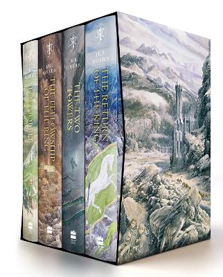 THE HOBBIT &amp; THE LORD OF THE RINGS BOXED SET - ILLUSTRATED EDITION