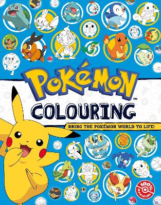 THE POKEMON COLOURING BOOK PB