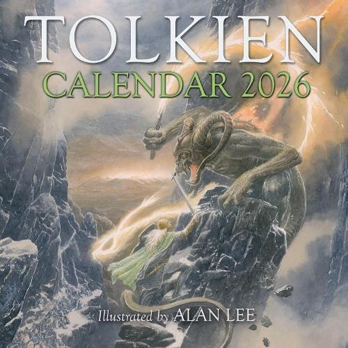 TOLKIEN WALL CALENDAR 2026 : THE GREAT TALES OF MIDDLE-EARTH