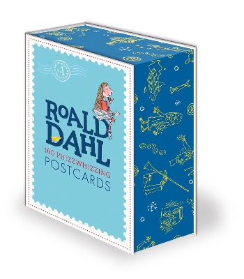 ROALD DAHLS : ROALD DAHL 100 PHIZZ-WHIZZING POSTCARDS HC