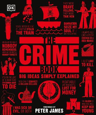 DK BIG IDEAS SIMPLY EXPLAINED: THE CRIME BOOK HC