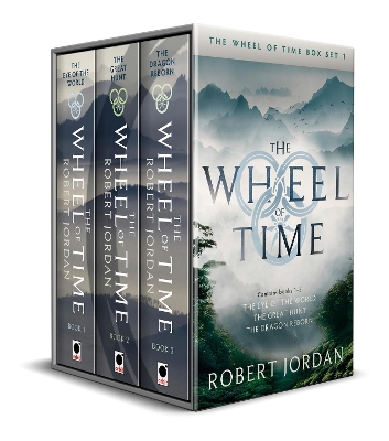 THE WHEEL OF TIME BOX SET 1 : BOOKS 1-3 (THE EYE OF THE WORLD, THE GREAT HUNT, THE DRAGON REBORN)