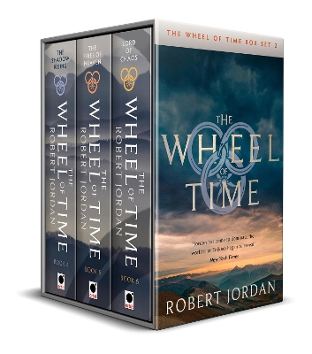 THE WHEEL OF TIME BOX SET 2 : BOOKS 4-6 (THE SHADOW RISING, FIRES OF HEAVEN AND LORD OF CHAOS)