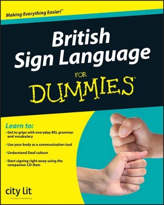BRITISH SIGN LANGUAGE FOR DUMMIES PB